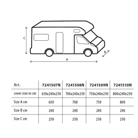 Camper Cover | SI 6 M - 600-650 5 Camper Cover | SI 6 M - 600-650 - immagine 5