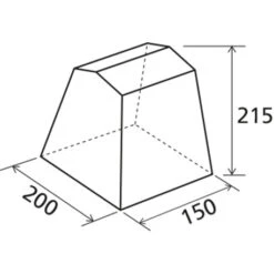 Cucinotto Brunner Gusto II NG 200x150 -Campeggio Forniture Negozio cucinotto gusto iii ng 200 x 200 4