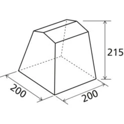 Cucinotto Brunner Gusto III NG 200X200 -Campeggio Forniture Negozio cucinotto gusto iii ng 200 x 200 9