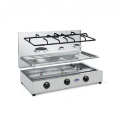 Parker® Fornello A Gas 3F Inox -Campeggio Forniture Negozio fornello a gas inox 300 2