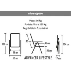 WESTFIELD Poltrona | Advancer Lifestyle -Campeggio Forniture Negozio poltrona advancer lifestyle 2