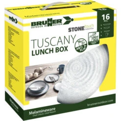 Brunner Lunch Box Tuscany -Campeggio Forniture Negozio set piatti lunch box tuscany brunner 2