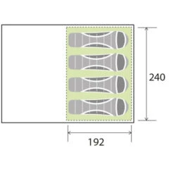 Tenda Brunner Lamar 4 -Campeggio Forniture Negozio tenda lamar 4 3