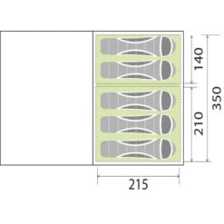 Tenda Brunner Paraiso 5/6 -Campeggio Forniture Negozio tenda paraiso 8